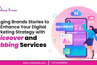 Elevate your brand's story with Crazistudio's voiceover and dubbing services. Transform your digital marketing strategy with captivating audio that engages, persuades, and connects with your audience. Experience the difference.