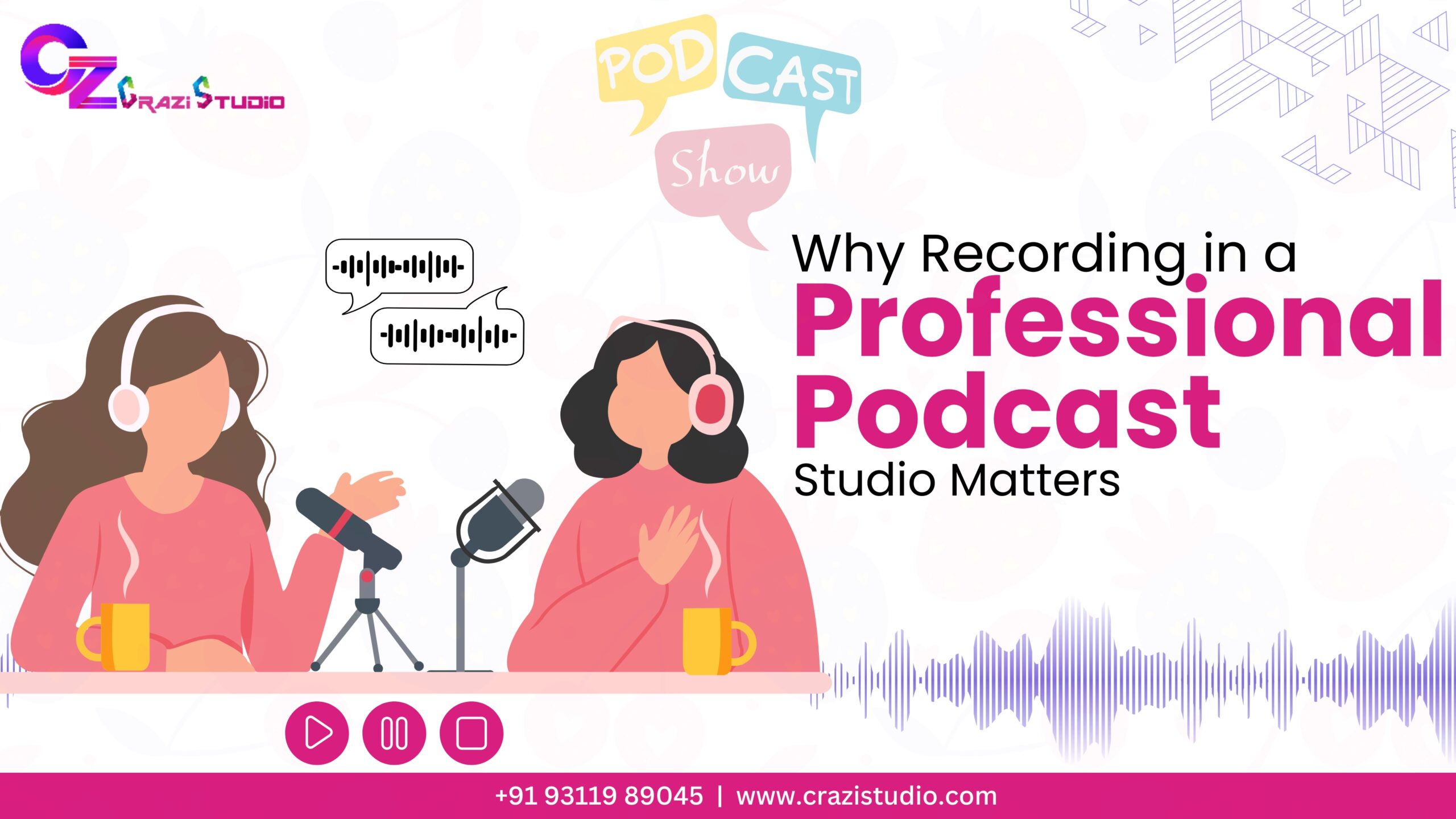 Professional Podcast Studio