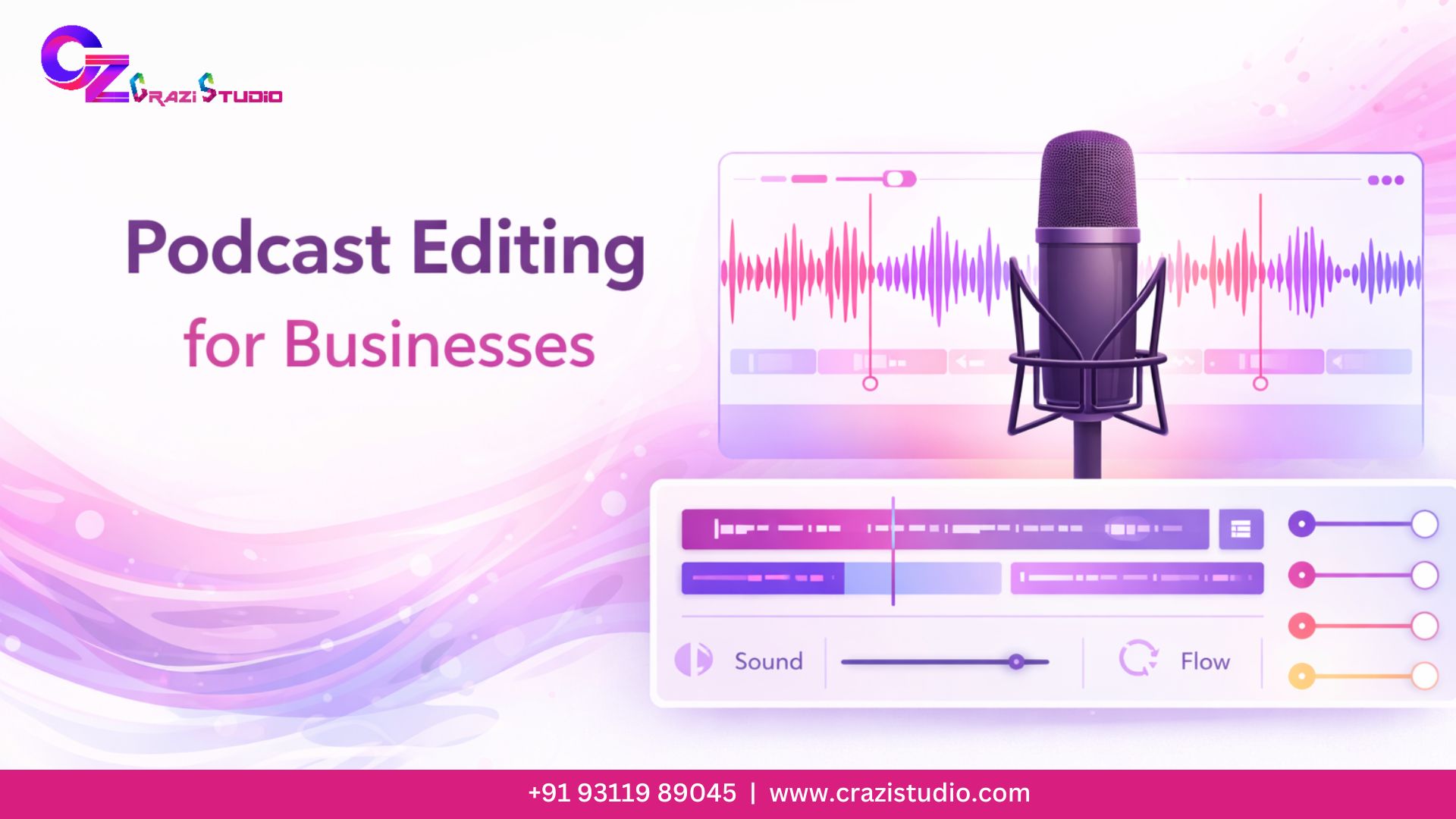 Podcast Editing for Businesses