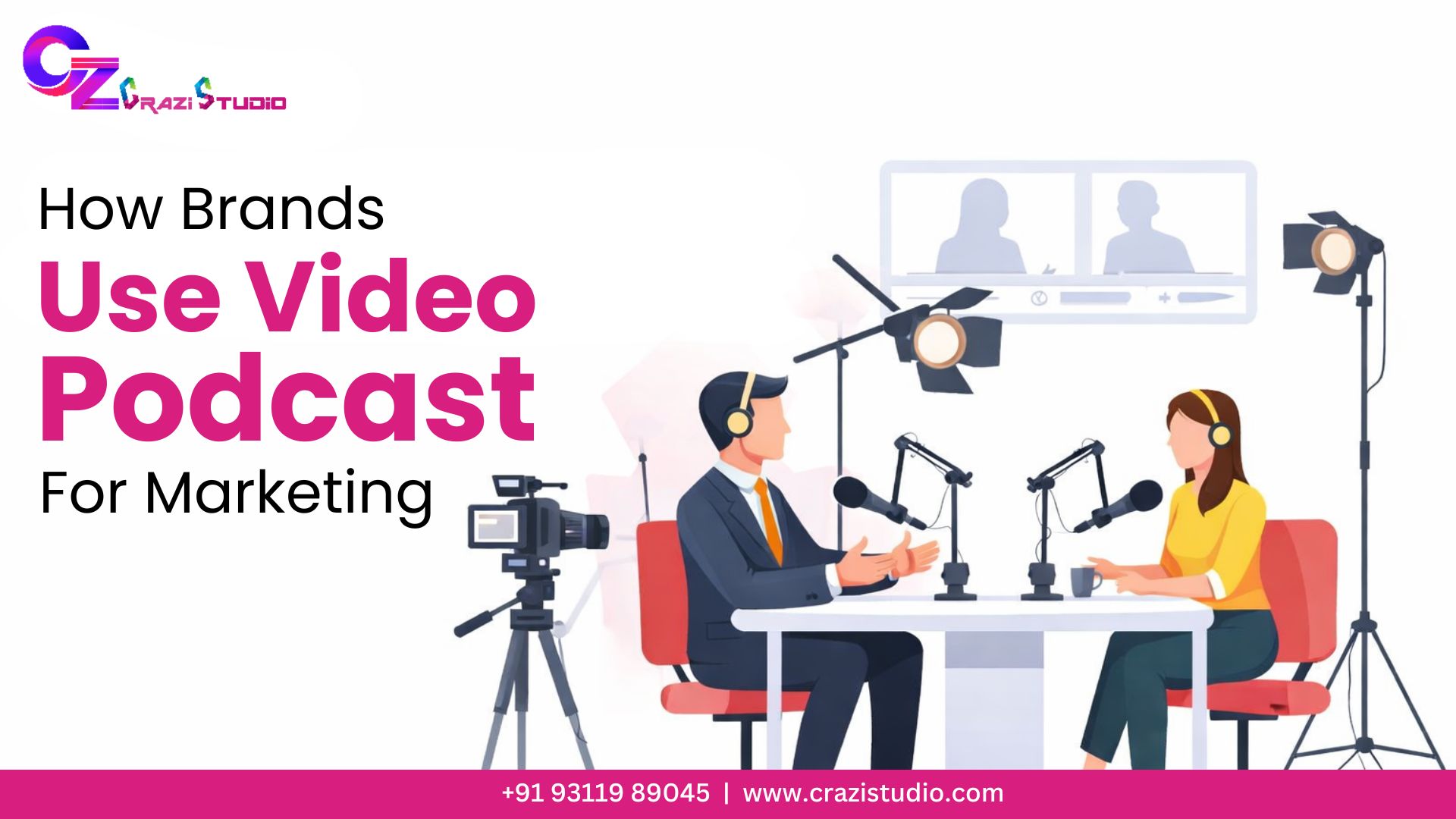 Business Podcast studio