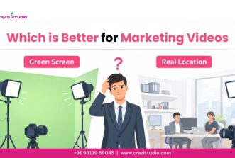 green screen vs real location